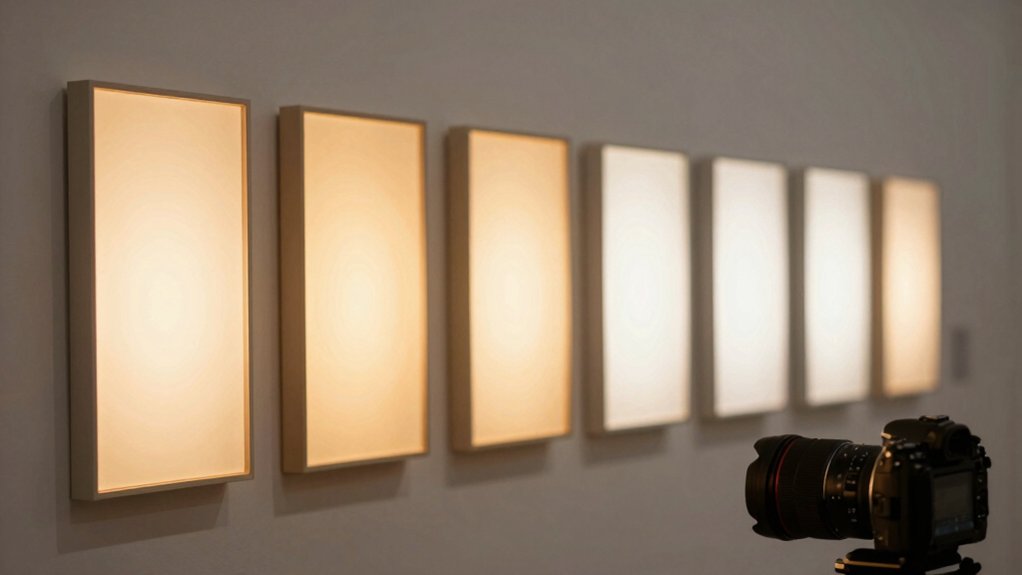 top led light box display