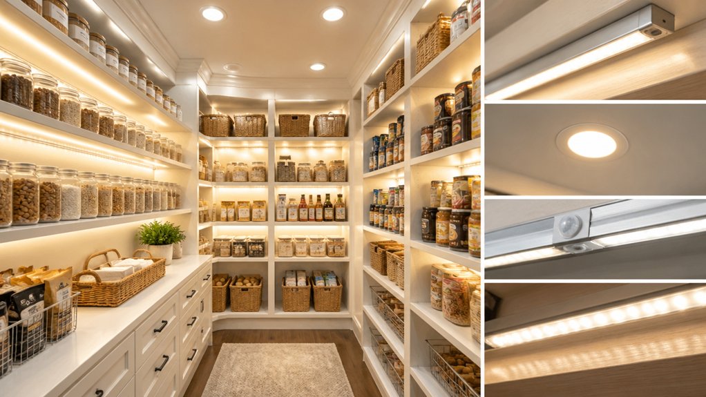 top led pantry lighting
