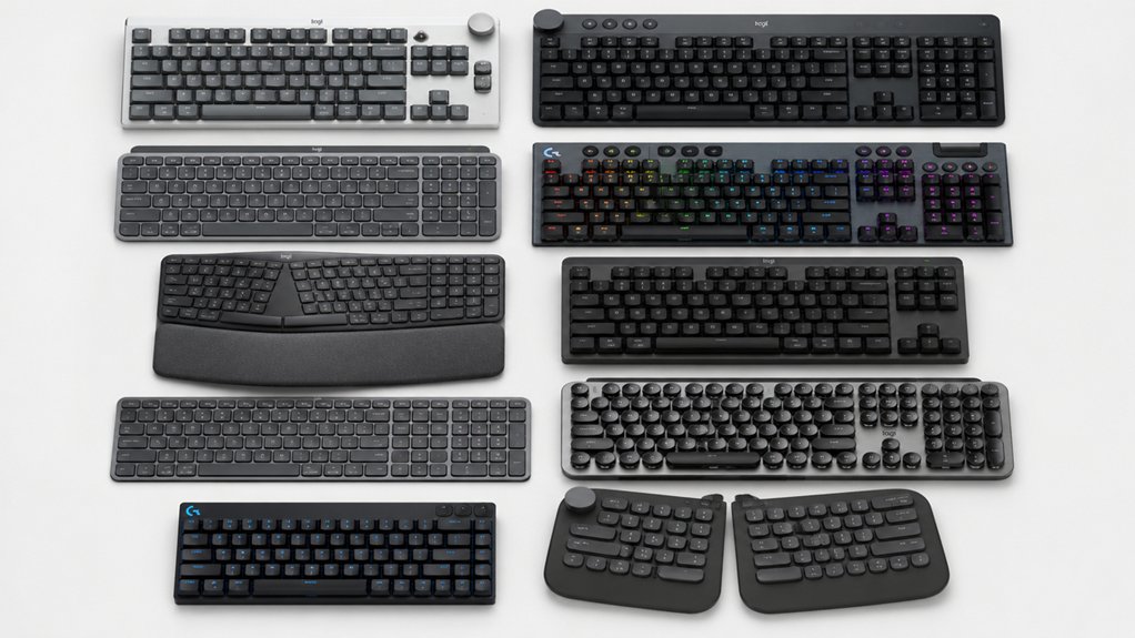 top logitech keyboards ranking
