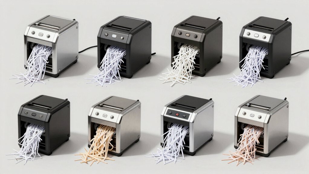 top micro cross cut shredders