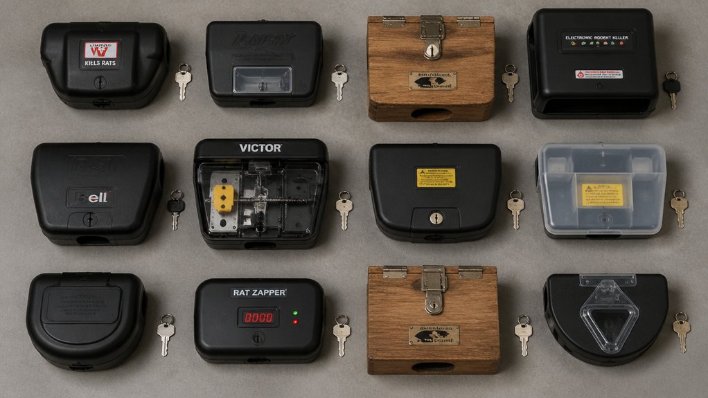 top mouse bait stations with keys