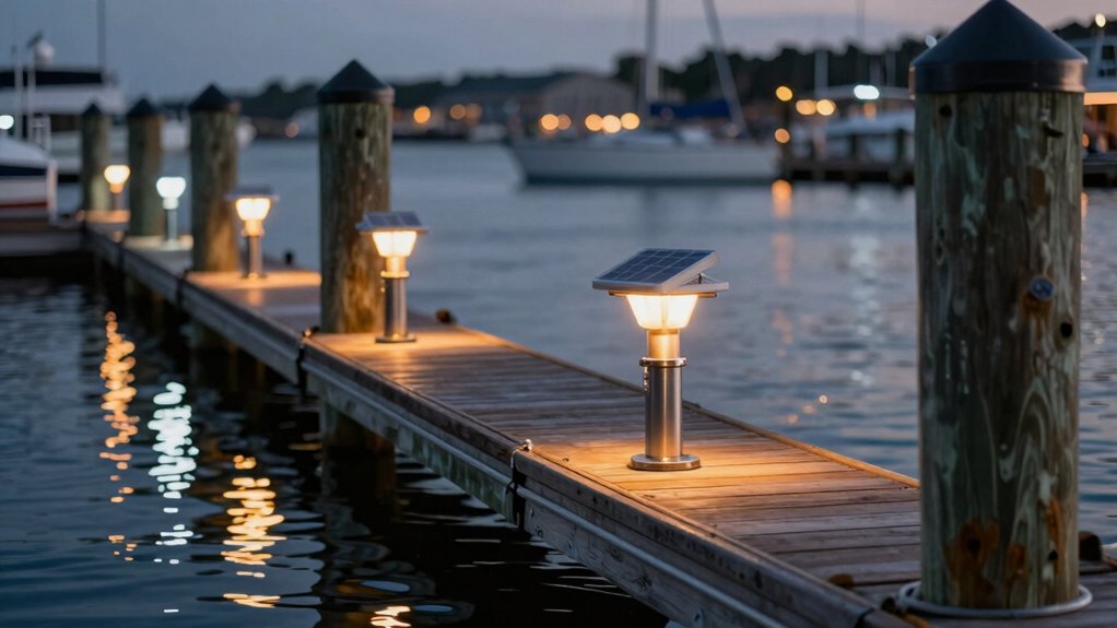 top solar dock lights