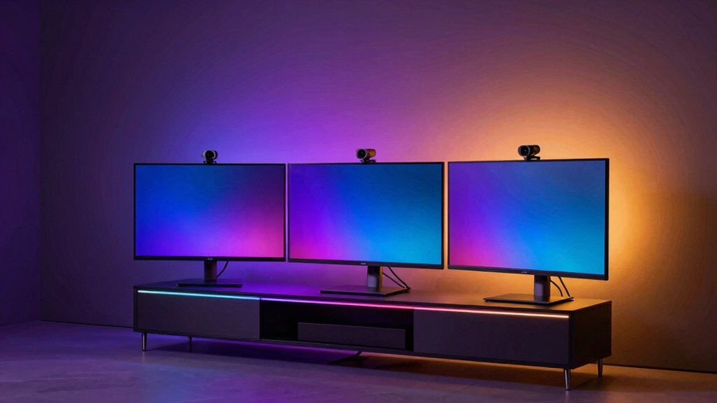 top tv backlights with camera