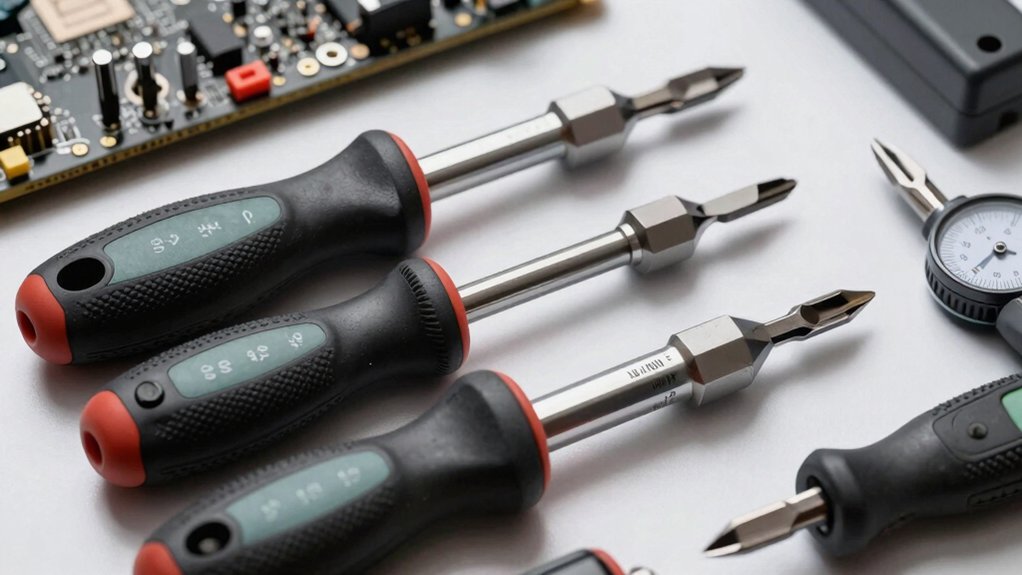 torque screwdriver range battery bits comfort