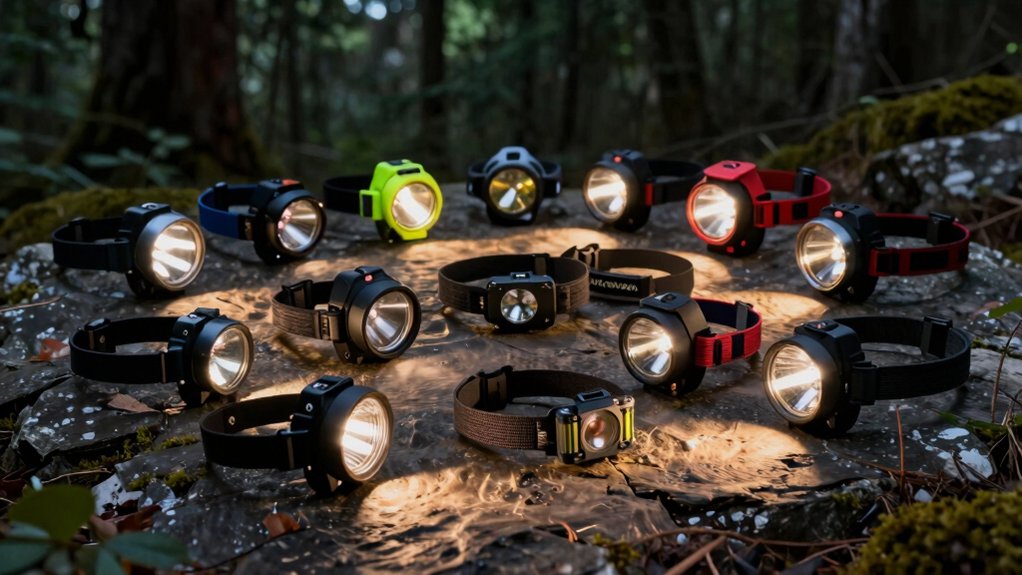 trekking headlamps bright traillights