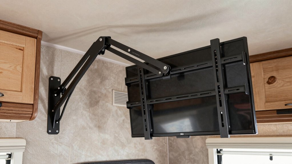 tv wall mount selection factors for rvs