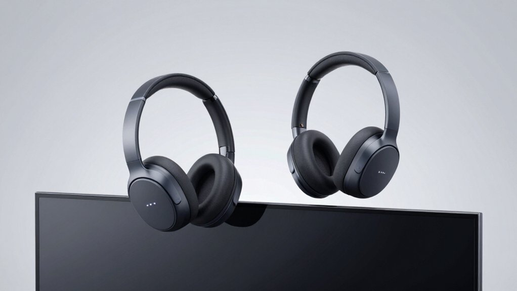twin wireless tv headphone factors
