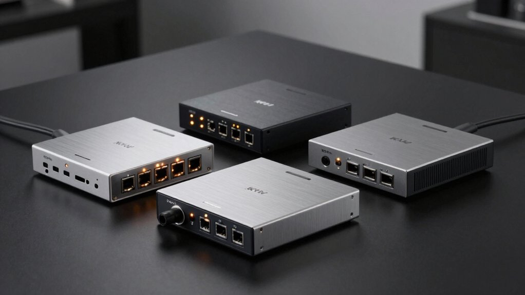 two pc keyboard mouse switches tested