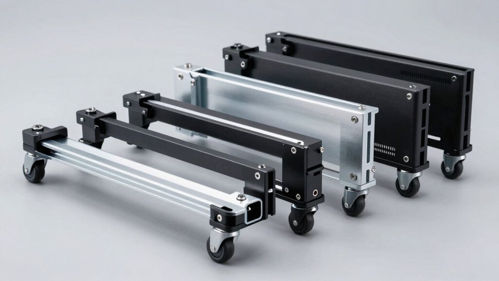 under desk pc holders on wheels