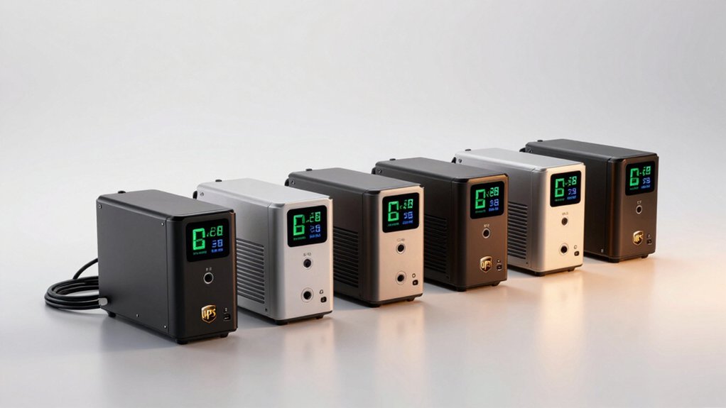 ups with lcd display protect devices