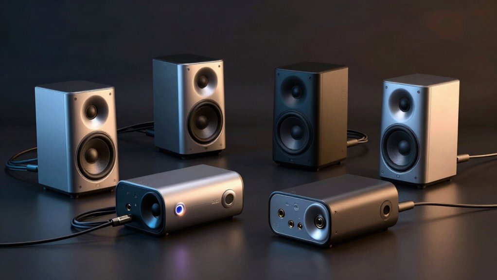 usb enabled high quality speaker showcase