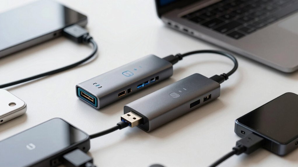 usb splitter ports speed power portability