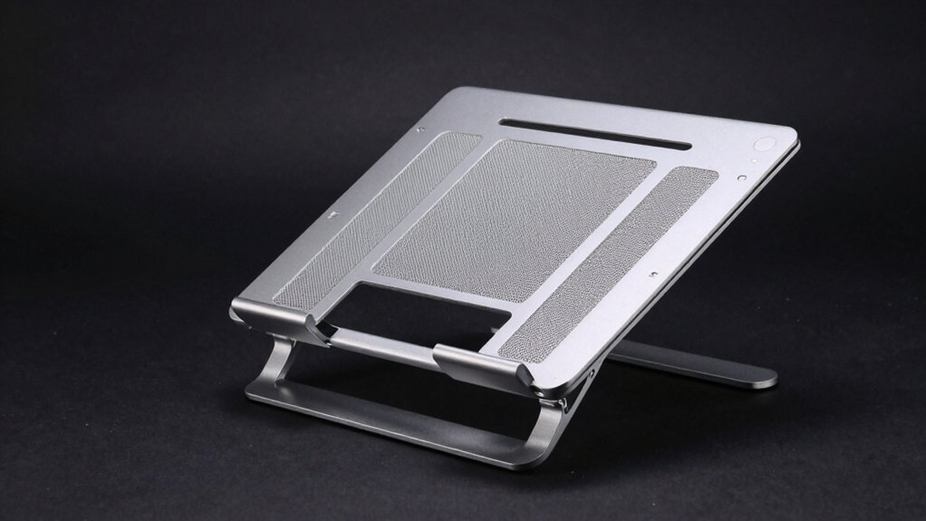 ventilated stand with stability and elevation