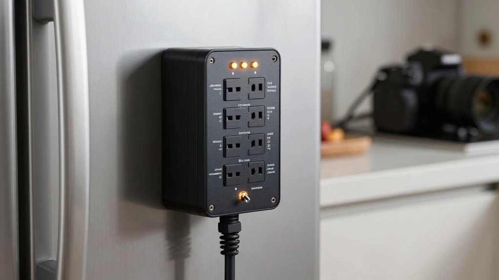 voltage protection outlets amperage timing