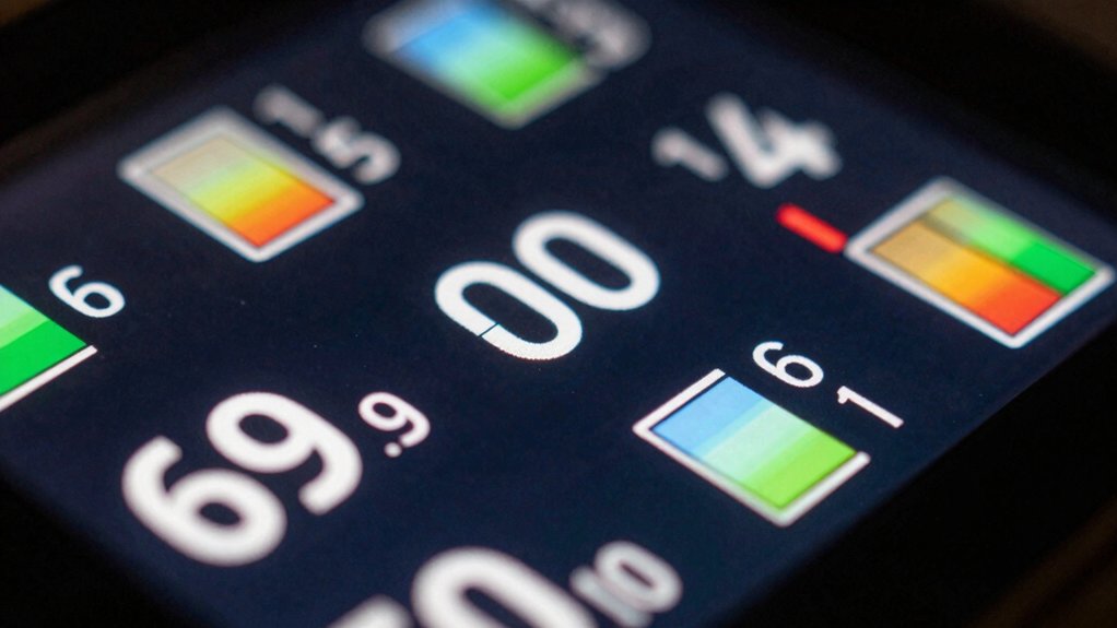 voltage range display waterproof mounting