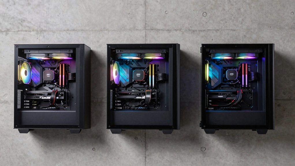 wall mount pc case compatibility and safety factors