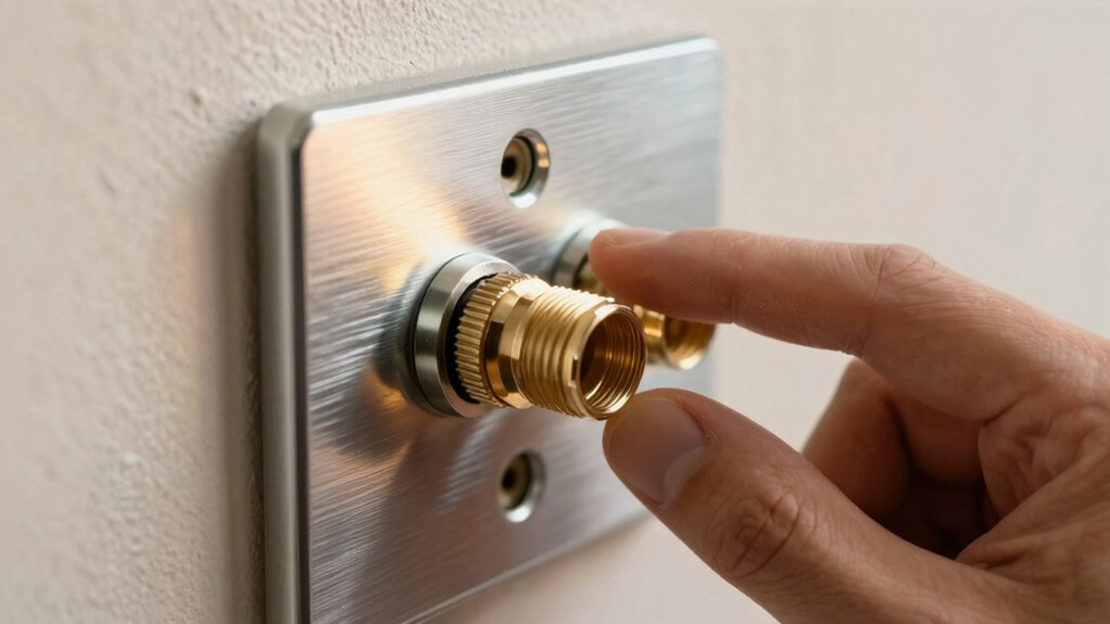 wall plate connectors frequency installation durability gang size