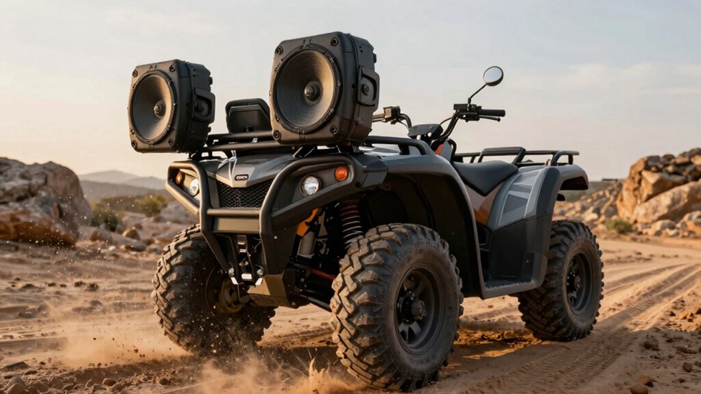 waterproof atv speaker considerations