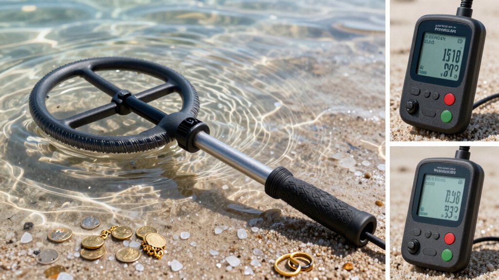 waterproof detector depth modes durability