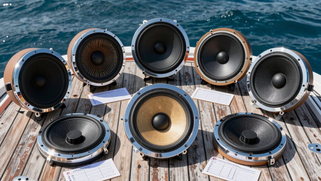 waterproof marine speaker considerations and specs
