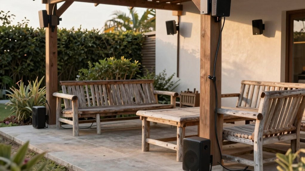 weatherproof outdoor speaker specifications and matching