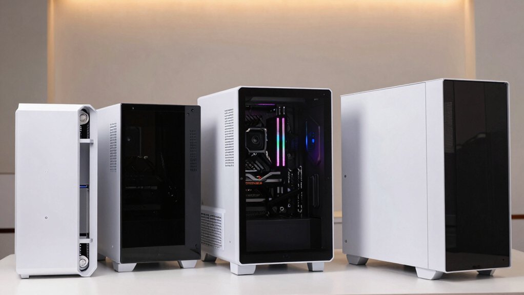 white pc case considerations cooling compatibility durability clearance