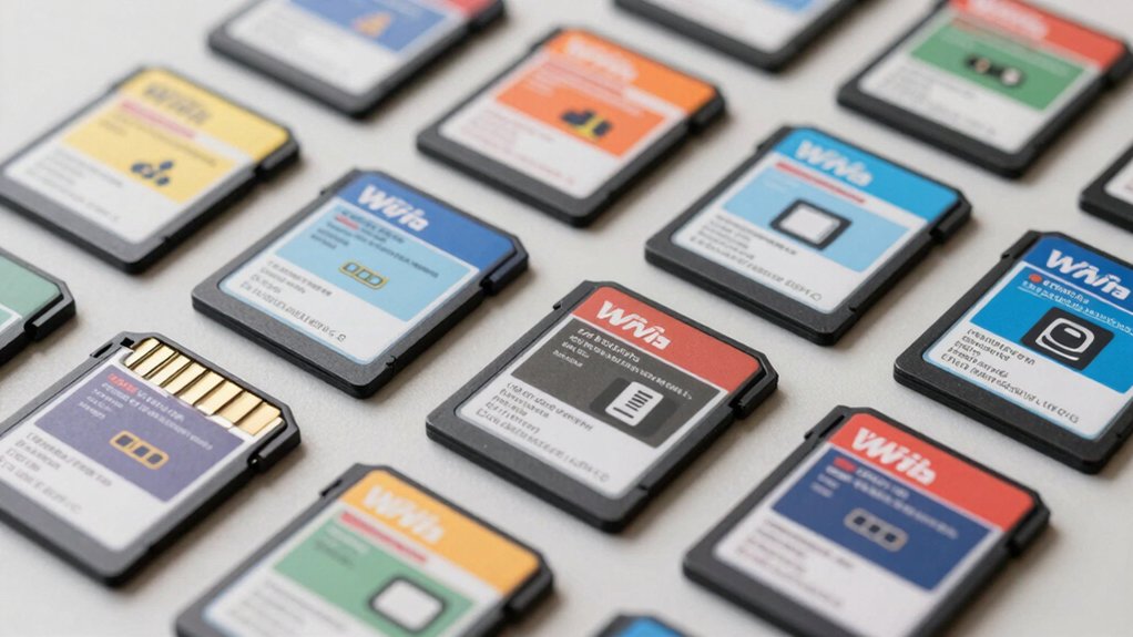 wii memory card specifications and safeguards