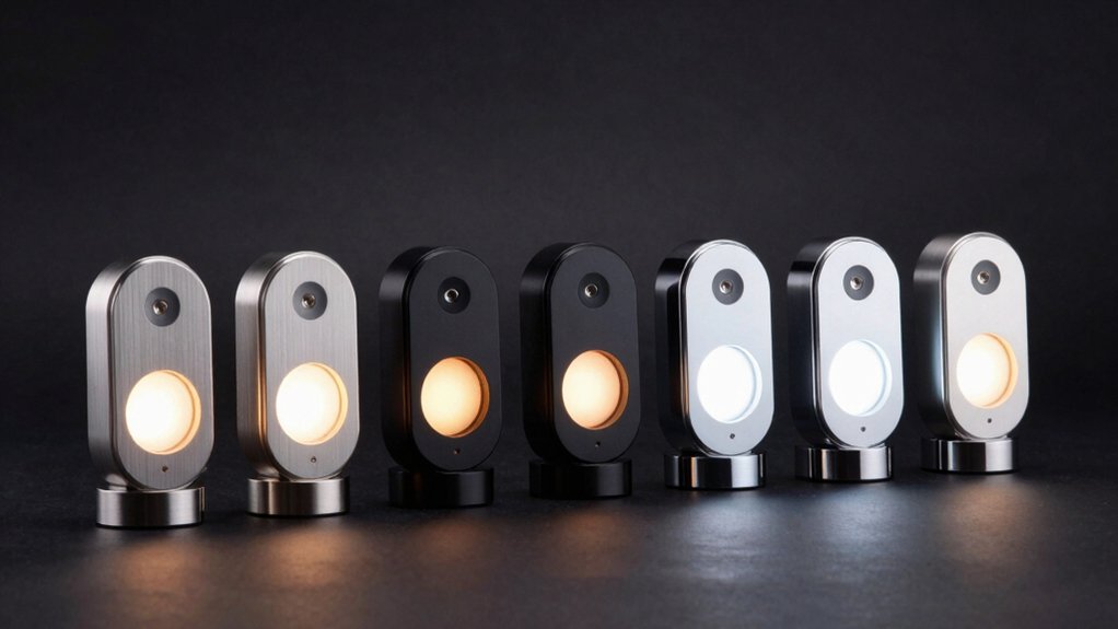 wireless keyhole door lights illuminate entryways