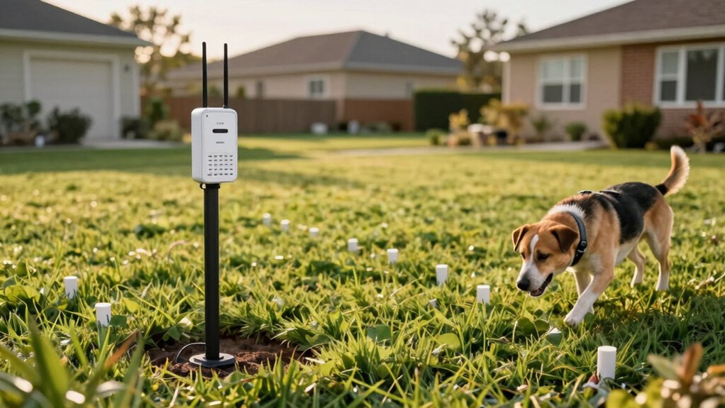 wireless underground fence coverage fit training durability