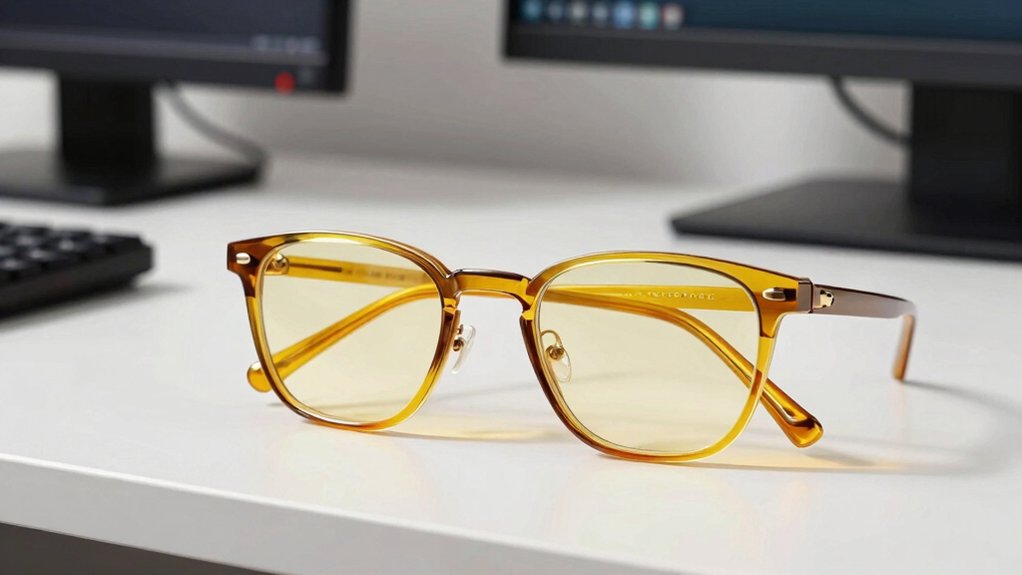 yellow lens computer eyewear evaluation factors