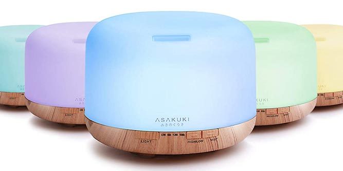 ASAKUKI 500ml Premium Essential Oil Diffuser Review - Nerd Techy