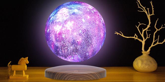 magnetic levitation moon light