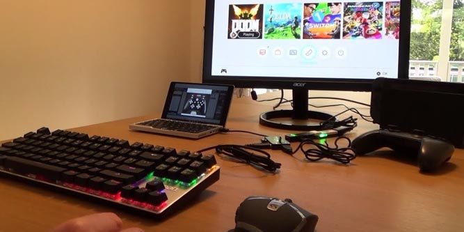 can you play nintendo switch with keyboard and mouse