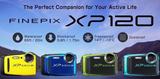 2x brotect ® HD-Clear Protector de pantalla claro FujiFilm FinePix XP120 