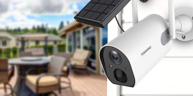 solar home security camera systems