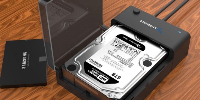 Hard Drive Enclosure 3.5 In SATA III to USB 3.0 Full Aluminum HDD External Case