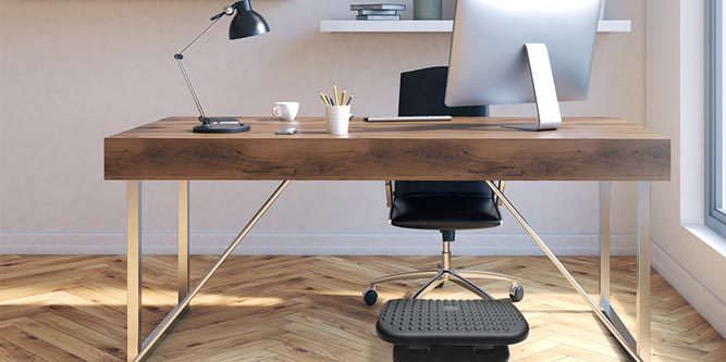 Home & Office Essential Foot Sol Under Desk Footrest f Details about   Foot Rest Under Desk 